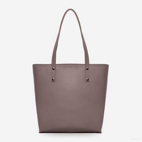 Велика вмістка сумка в класичному стилі від українського бренду ТМ "LucheRino". Виготовлена з шкірозамінника високої якості з легким відблиском, а підкладка з цупкого текстильного матеріалу.