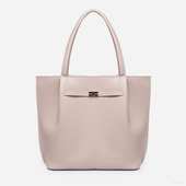 
                             Елегантна сумка в стилі "Tote Bag" від українського бренду  "LucheRino"  виготовлена з високоякісного шкірзамінника та фурнітури в кольорі  - нікель.