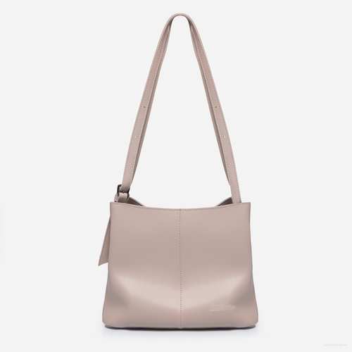 Елегантна сумка від українського бренду  "LucheRino"  виготовлена з високоякісного шкірзамінника та фурнітури в кольорі  - нікель.